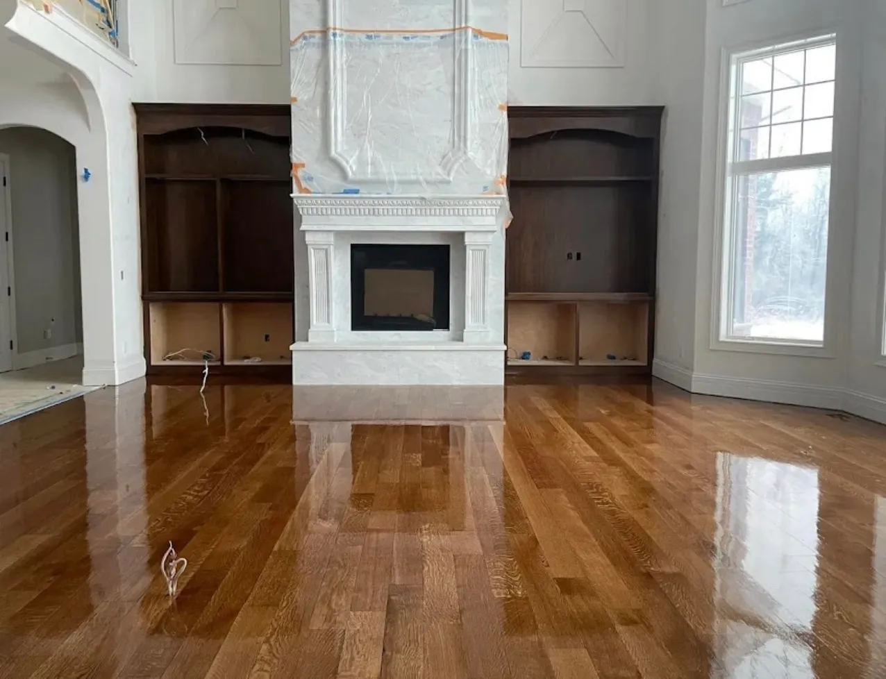 Hardwood floor project by The Flooring Company