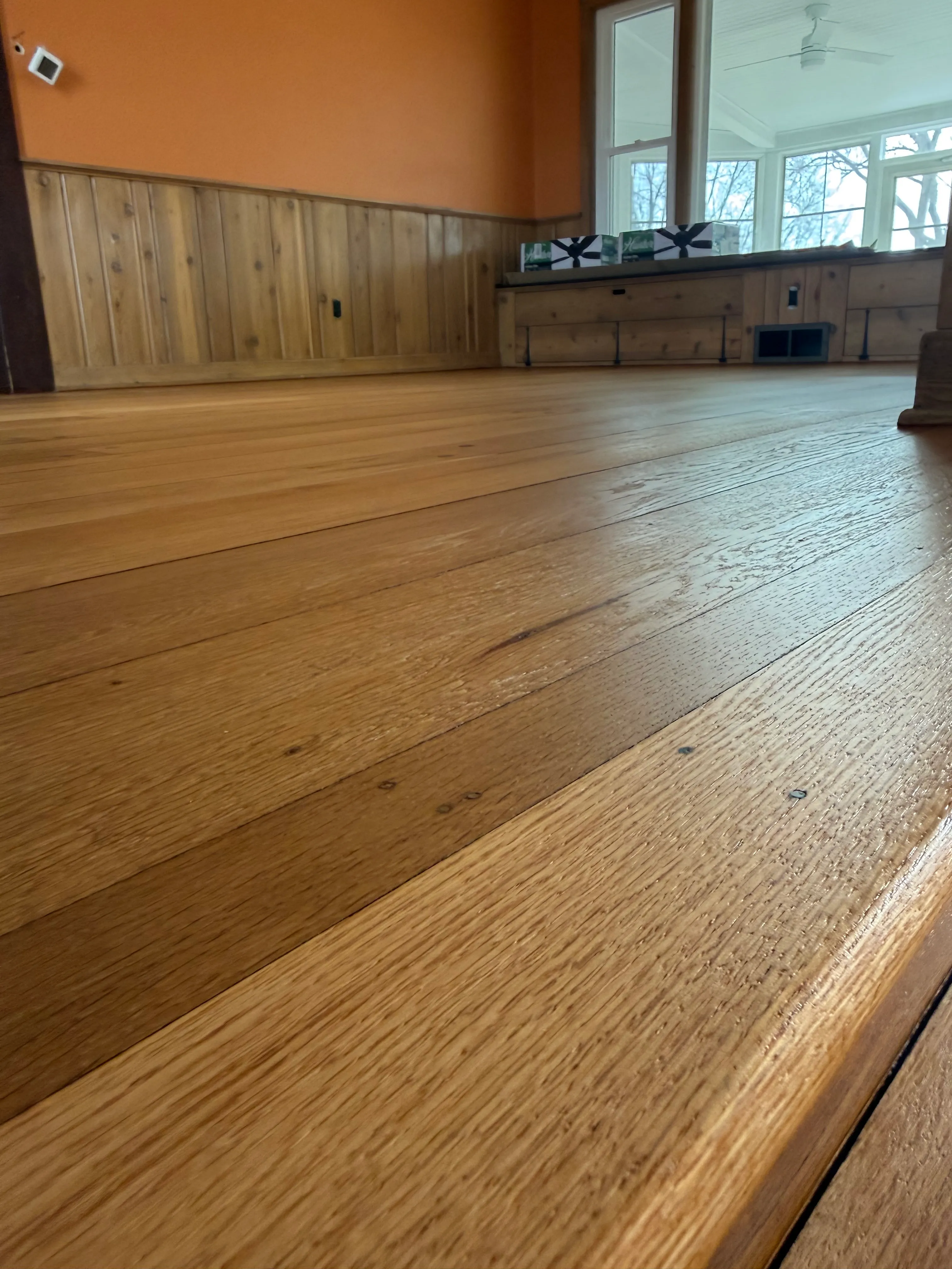 Hardwood floor project by The Flooring Company