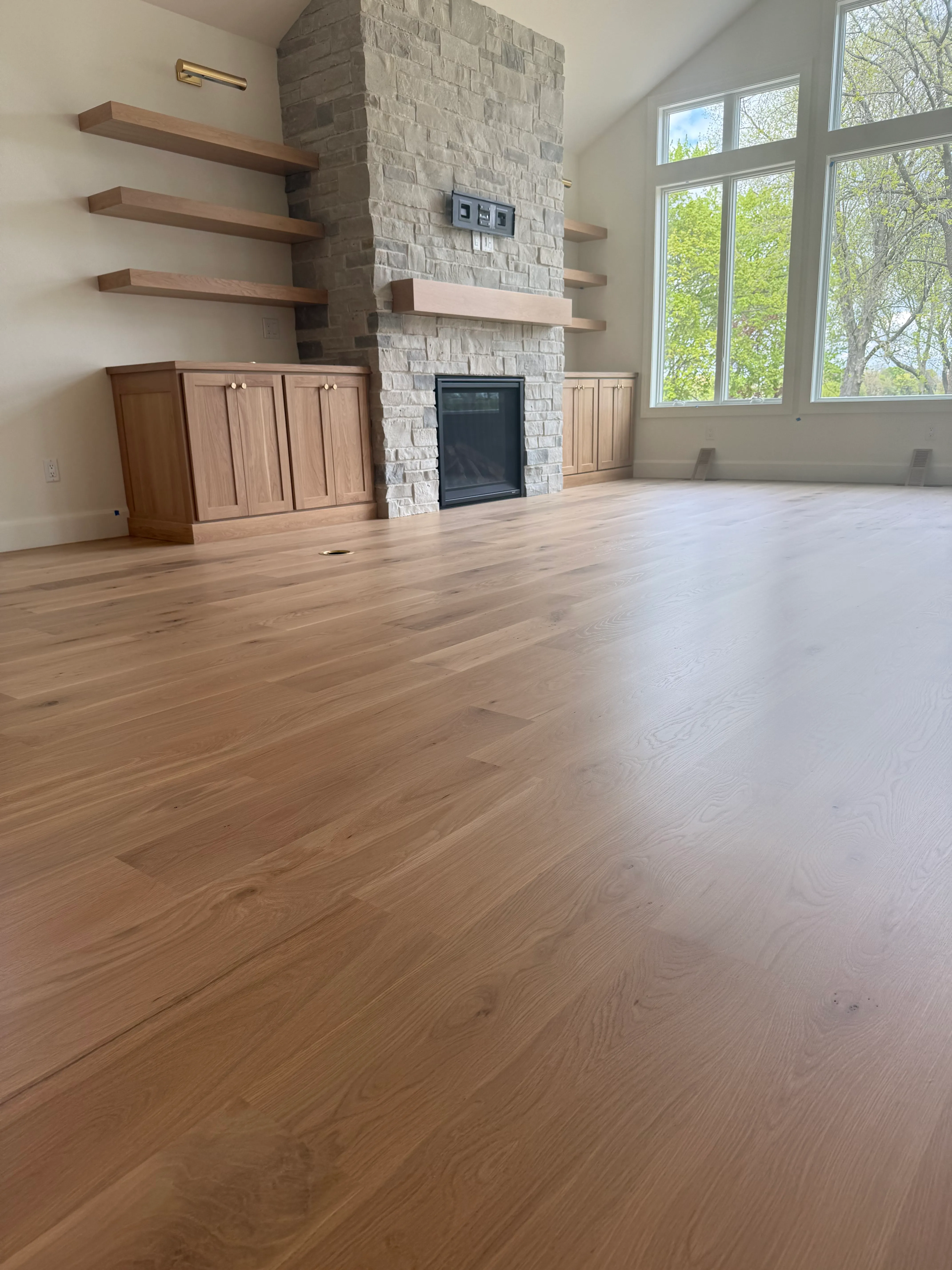 Hardwood floor project by The Flooring Company