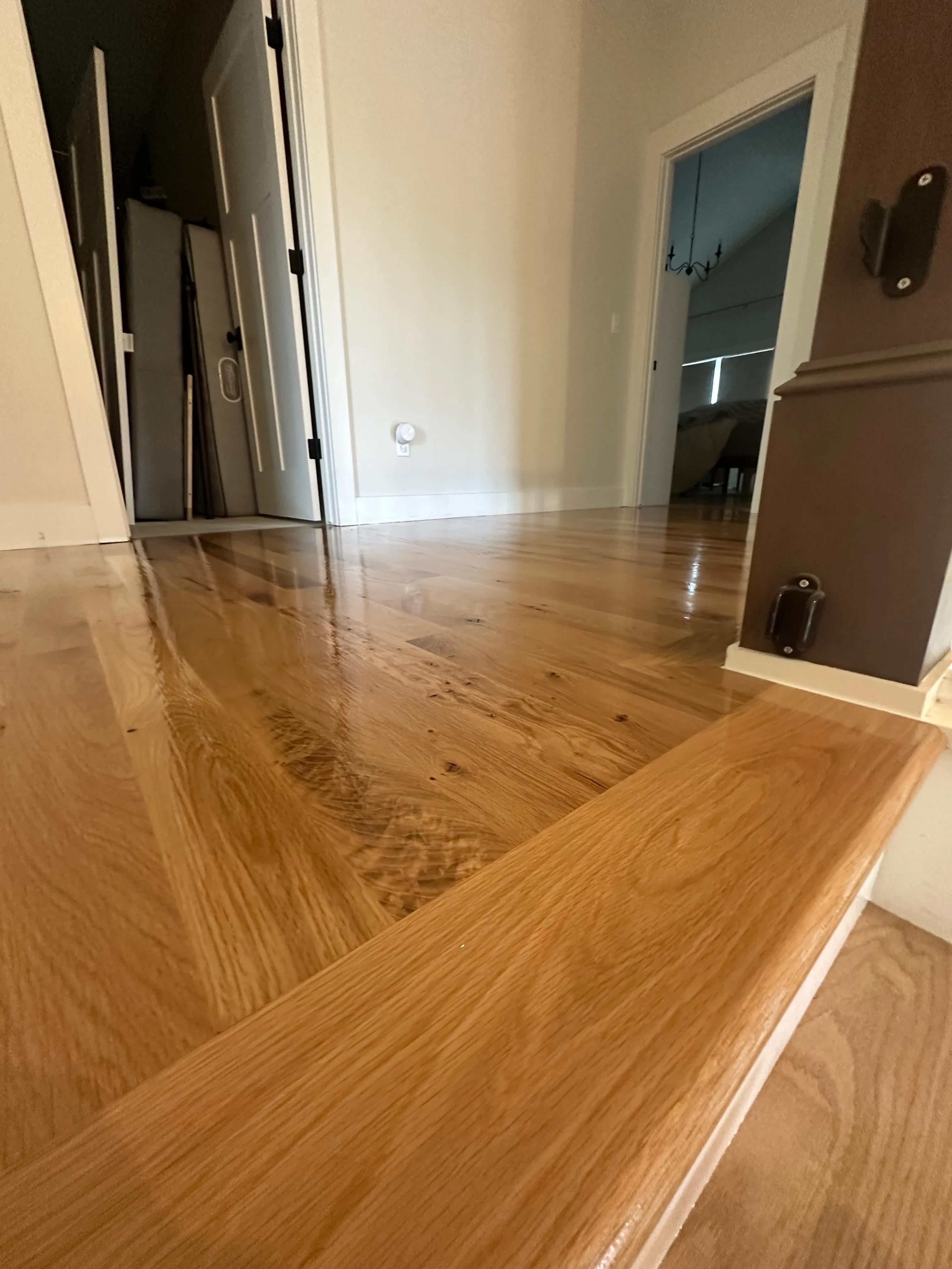 Hardwood floor project by The Flooring Company